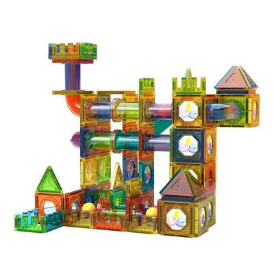 儿童彩窗磁铁力片积木