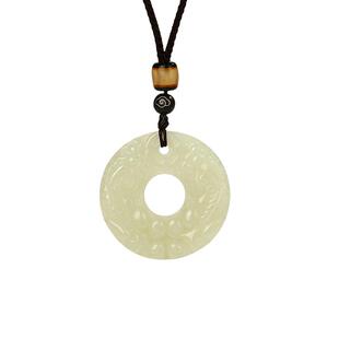 宫里上新平安扣和田玉吊坠男士貔貅项链玉石玉坠生日礼物送男生