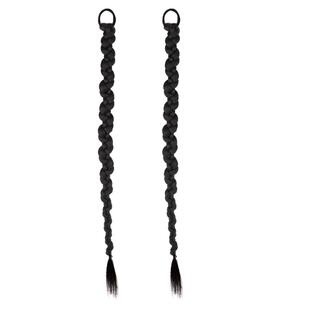 假发辫子女马尾温婉气质新中式发饰扭扭辫侧扎古风汉服麻花假辫子