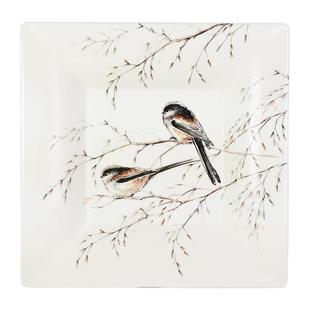 法国进口GIEN陶瓷 Oiseaux de la Foret系列家用餐具餐盘法国制造