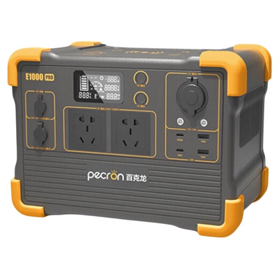 PECRON百克龙户外移动电源E1000LFP磷酸铁锂大功率220V 1800W电站