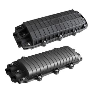 光缆接续盒24/48/72/96/144/288芯加厚新款 二/四进二/四出室外熔接包大D型立/卧式老款光纤终端盒运营商接头