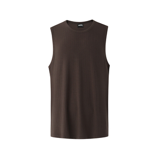 MRCYC简约纯色无袖T恤男夏季宽松休闲背心韩系慵懒风痞帅坎肩上衣