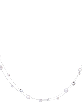 奥地利施家满天星珍珠项链女
