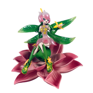 数码宝贝新世纪游戏周边女性共鸣摆件花仙兽手办数码暴龙动漫模型