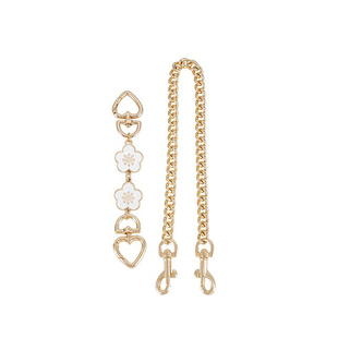 适用蔻池流浪包延长链改造腋下包包肩带加长月亮珍珠包包装饰链条