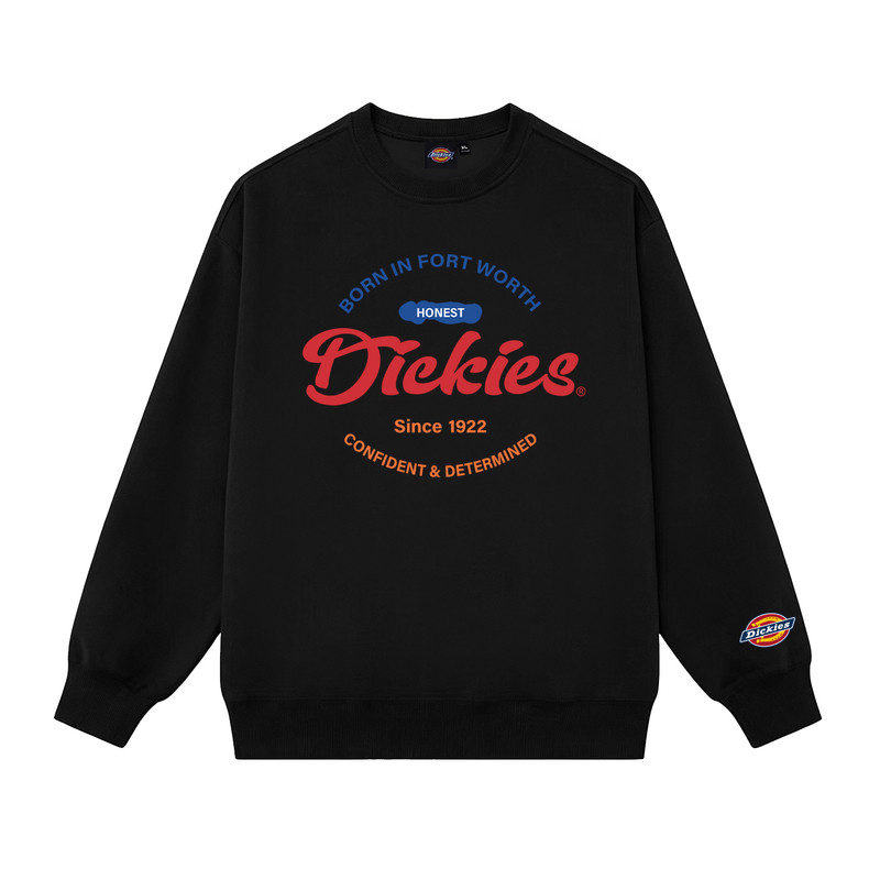 Dickies圆领卫衣男士长袖t恤