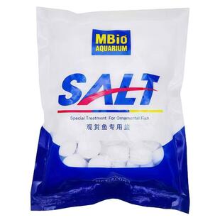 水族专用净水盐观赏鱼用盐孔雀鱼缸盐热带鱼杀菌盐球高效预防净化