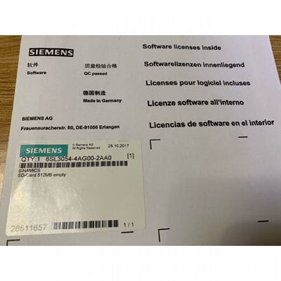 议价西门子512MBSD卡6SL3054-4AG00-2AA0
