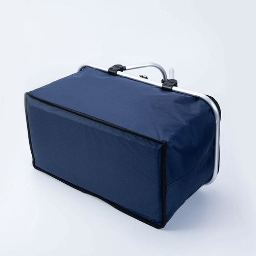 亚马逊保温野餐篮户外可折叠包新款手快餐保保温外卖送冷保温提篮