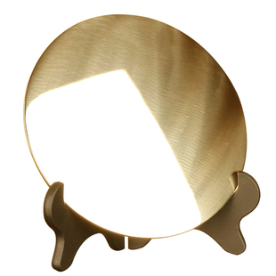 纯铜正品加厚十二生肖古铜镜大号桌面摆件纯黄铜结婚用化妆镜仿古