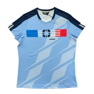 韩国佩极羽毛球服男女同款短袖速干T恤世锦网球大赛服运动服定制