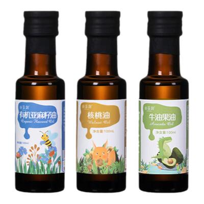 山茶润有机核桃油婴儿宝宝辅食油