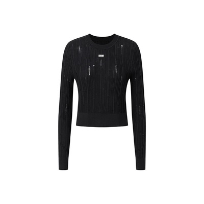 COLORGOOSE春夏镂空显瘦针织衫