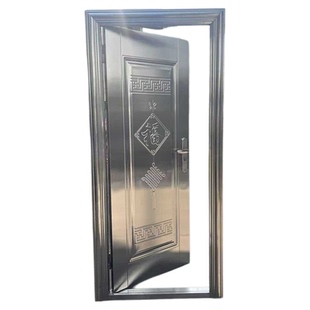 农村包邮送到家304不锈钢加厚防盗门整板农村进户门楼顶阳台门