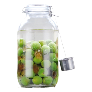 喜碧泡酒玻璃瓶酵素人参自酿酒加厚容器杨青梅酒坛子专用密封罐子