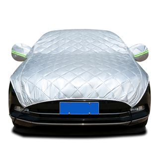 汽车半罩车衣车罩四季通用防雪防雨隔热遮阳罩半身前挡加厚车顶罩