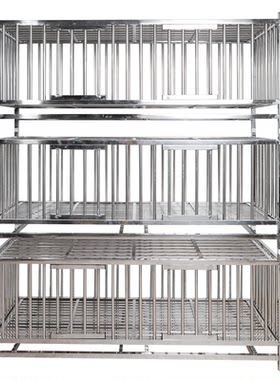不锈钢鸡笼养鸡卖鸡多层养殖笼子