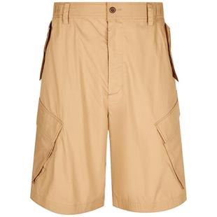 速写男装夏季新款工装短裤OVERSIZE直筒大口袋抽绳潮流前卫休闲裤