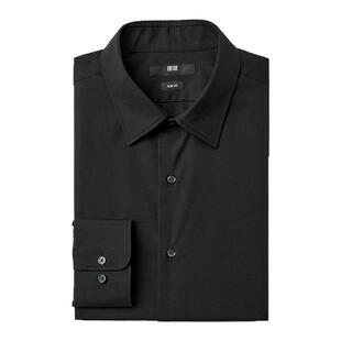 日本直邮Uniqlo Fine 无口袋常规领细布修身衬衫 480267优衣库