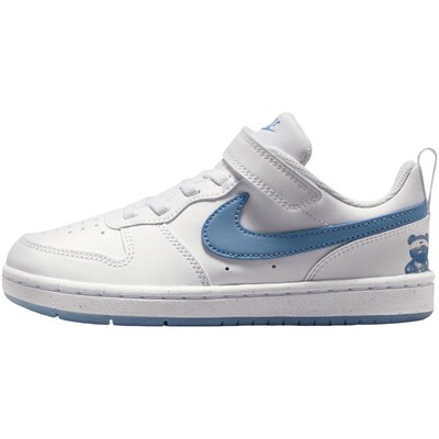 NIKE耐克小童夏COURT BOROUGH酷菠萝魔术贴休闲鞋板鞋IR3999-100