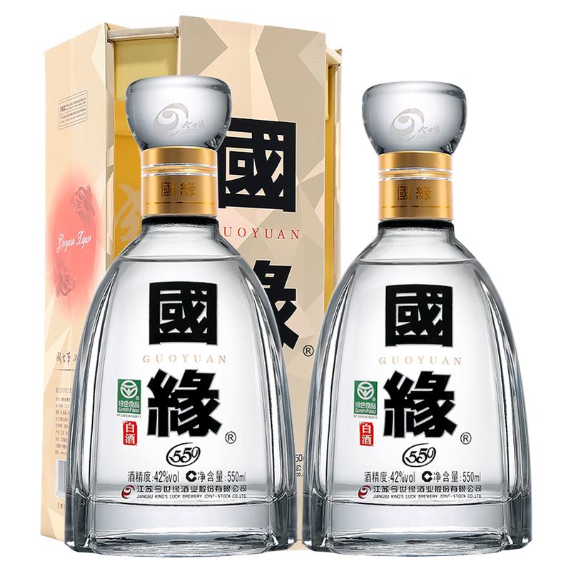 今世缘四开42度幽雅醇厚型白酒