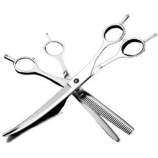 宠物剪刀狗狗剪毛专用弯牙剪修狗毛神器小狗泰迪比熊美容工具套装