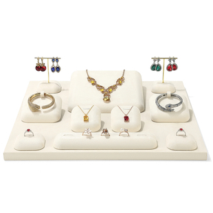 高档橱窗柜台展示道具珠宝首饰架子戒指耳环手链项链饰品陈列架