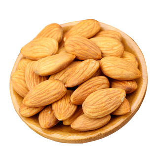 新货巴旦木仁500g原味生杏仁无壳扁桃仁盐焗熟巴达木坚果孕妇零食