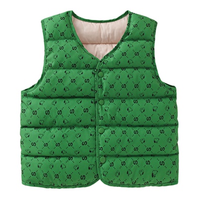 史努比休闲秋冬男女童棉马甲背心