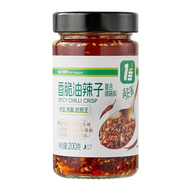 超省香脆油辣子200g/瓶