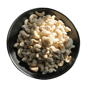 福禄春丨原味白腰果600g 去皮生腰果仁W170脱衣特大果 零食烘焙汤