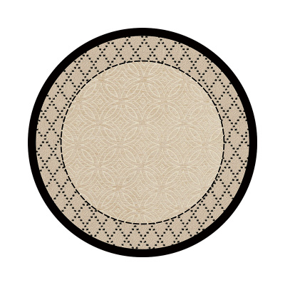 圆形客厅地毯免洗可擦防滑地垫