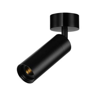 射灯吸顶式可调光变焦LED轨道博物馆美术馆展厅灯照画明装COB射灯