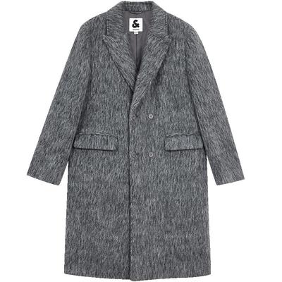 杰克琼斯长款大衣宽松