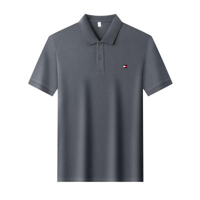 Tommy汤米夏季纯棉短袖Polo衫男