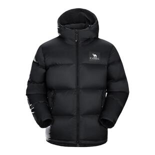 骆驼黑钻5PLUS户外羽绒服冬季新款女款男款加厚保暖拒水绒外套