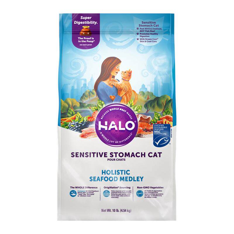 【直营】美国halo敏感纯鲜肉猫粮