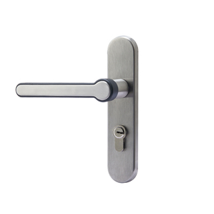 不锈钢卫生间门锁无钥匙室内卧室洗手间铝合金单舌厕所房门锁把手