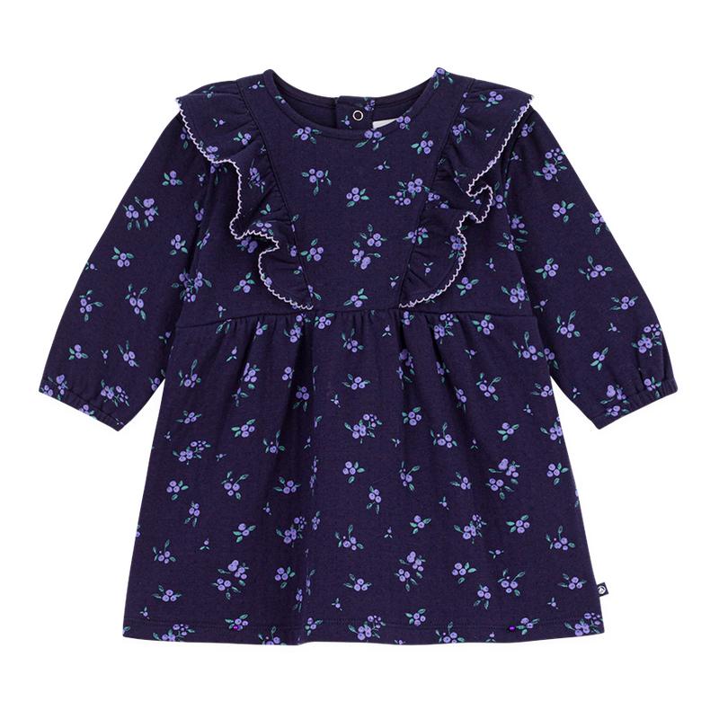 【26秋冬新品】法国小帆船童装Petitbateau女童碎花连衣裙A0GPF