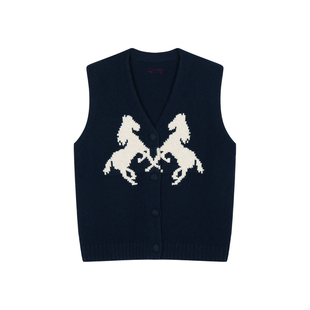 UOOYAA/乌丫2026春季新款「奇幻嘉年华」马年限定毛衫马甲