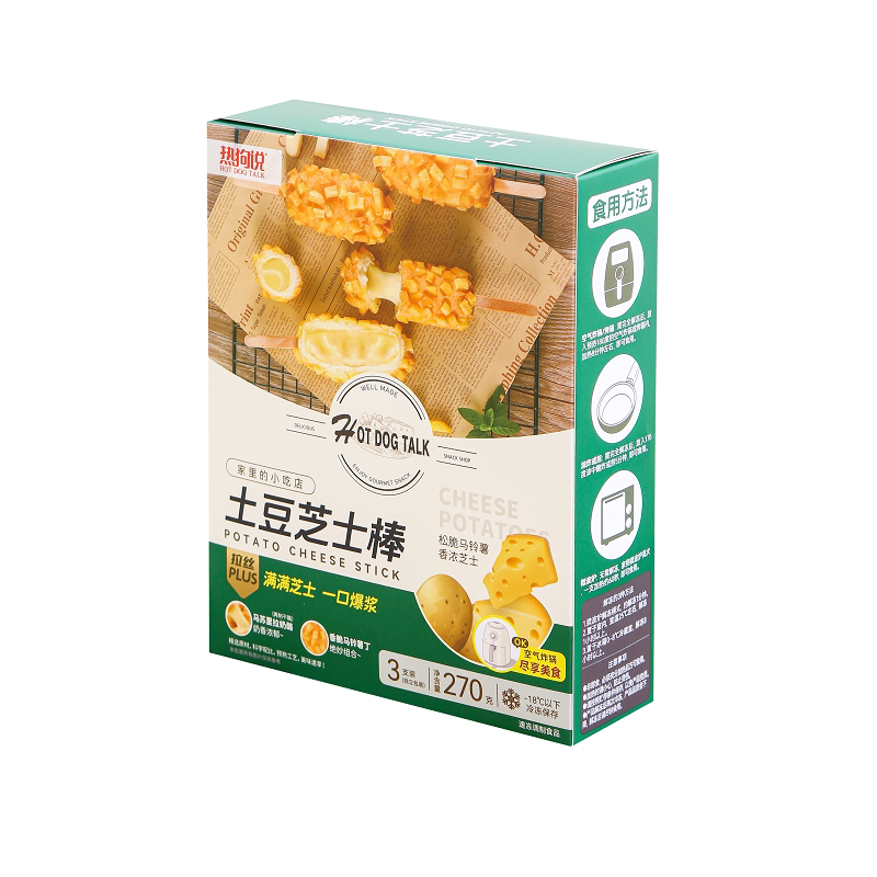 热狗说土豆芝士棒纯芝士热狗棒