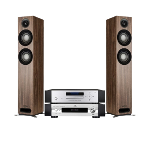 JAMO/尊宝 S807落地HiFi发烧功放CD机音响组合高保真无源音箱套装