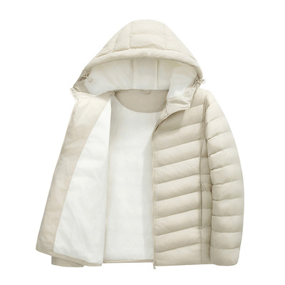 唐狮集团轻薄排骨羽绒服女款秋冬季2025新款小个子巨好看连帽外套