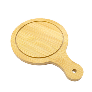 日式竹木制披萨盘家用烘焙餐具烤盘牛排寿司蛋糕托盘悬挂菜板砧板