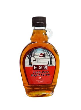 加拿大250ml枫糖0脂肪枫叶糖浆