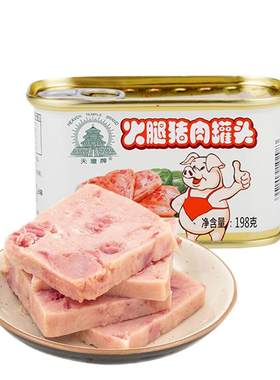 天坛小白猪火腿猪肉午餐肉340g