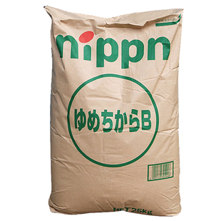 日本进口nippn梦力B高筋面包粉25kg北海道小麦粉吐司梦之力B面粉