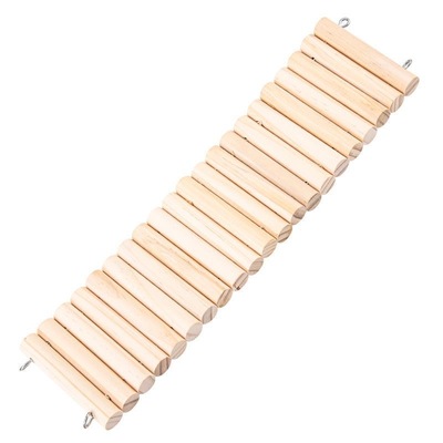 仓鼠围栏造景分区小宠物实木隔断栅栏超长爬梯拱桥金丝熊造景用品