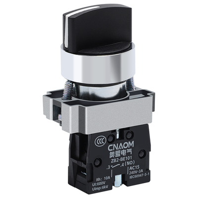 CNAOM旋转按钮开关三档